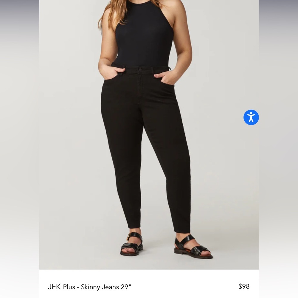 Warp + Weft skinny jeans
